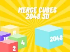 دمج المكعبات 2048 3D